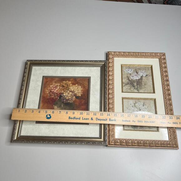 Set of 2 Framed Floral Wall Art Prints – Albena Hristova & B.J. Zhang – 2001 USA - Picture 5 of 9